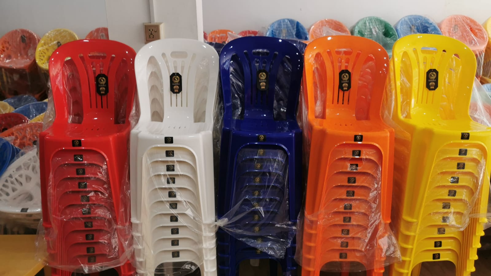 Colorful Kids Plastic Chair